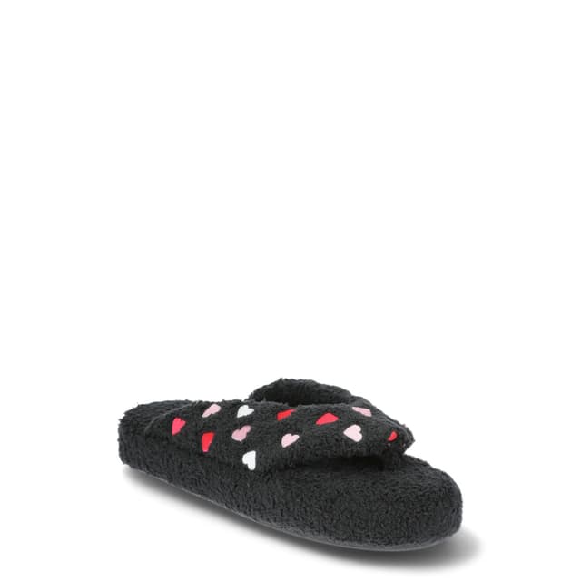 Joyspun Women's Heart Thong Slippers